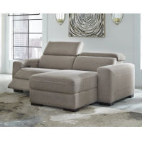 Signature Design by Ashley Mabton 2-Piece Power Reclining Sectional with Chaise