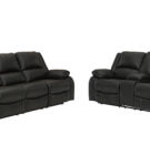 Signature Design by Ashley Calderwell Power Reclining Sofa and Loveseat