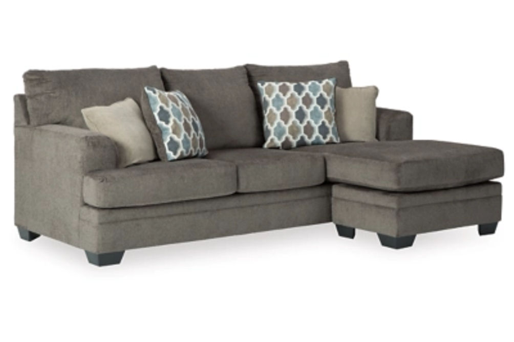 Signature Design by Ashley Dorsten Sofa Chaise and Loveseat-Slate