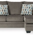 Signature Design by Ashley Dorsten Sofa Chaise, Recliner and Ottoman-Slate