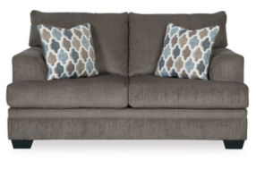 Signature Design by Ashley Dorsten Sofa Chaise, Loveseat, and Ottoman-Slate