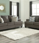 Signature Design by Ashley Dorsten Sofa Sleeper and Loveseat-Slate