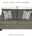 Signature Design by Ashley Dorsten Sofa Chaise, Loveseat, and Ottoman-Slate