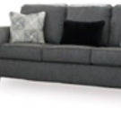 Benchcraft Agleno Sofa, Loveseat and Chair-Charcoal