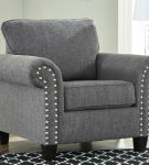 Benchcraft Agleno Sofa, Loveseat and Chair-Charcoal