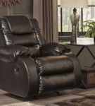 Signature Design by Ashley Vacherie Reclining Sofa, Power Loveseat and Recline