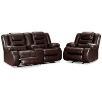 Signature Design by Ashley Vacherie Reclining Loveseat with Recliner