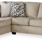 Signature Design by Ashley Decelle 2-Piece Sectional with Chaise-Putty