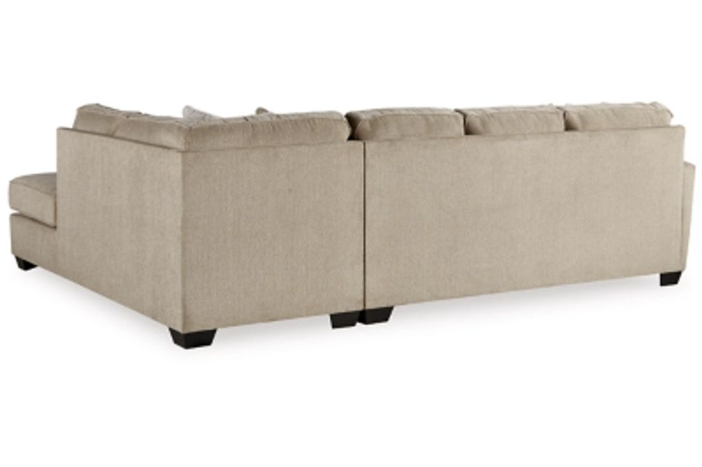 Signature Design by Ashley Decelle 2-Piece Sectional with Chaise-Putty