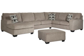 Signature Design by Ashley Ballinasloe 3-Piece Sectional with Ottoman