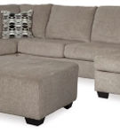 Signature Design by Ashley Ballinasloe 3-Piece Sectional and Ottoman-Platinum