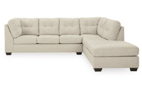 Benchcraft Falkirk 2-Piece Sectional with Chaise-Parchment