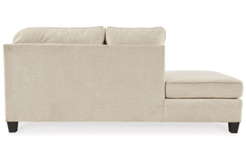 Signature Design by Ashley Abinger 2-Piece Sleeper Sectional with Chaise