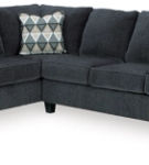 Signature Design by Ashley Abinger 2-Piece Sectional with Chaise-Smoke