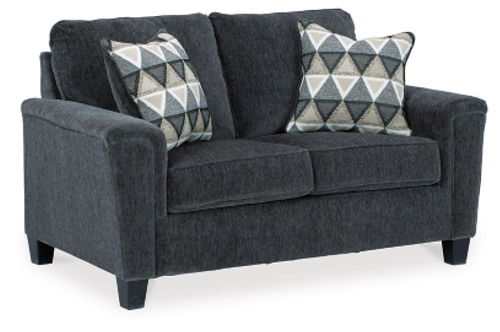 Signature Design by Ashley Abinger 2-Piece Sectional and Loveseat-Smoke