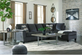 Signature Design by Ashley Abinger 2-Piece Sleeper Sectional with Chaise