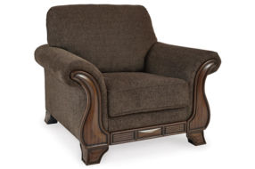 Benchcraft Miltonwood Sofa, Loveseat, Chair and Ottoman-Teak