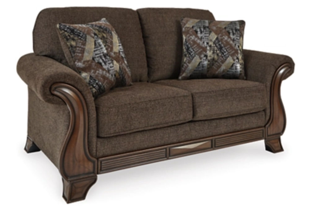 Benchcraft Miltonwood Sofa, Loveseat, Chair and Ottoman-Teak