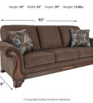 Benchcraft Miltonwood Sofa and Chair-Teak