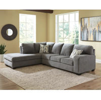 Benchcraft Dalhart 2-Piece Sectional with Chaise-Charcoal