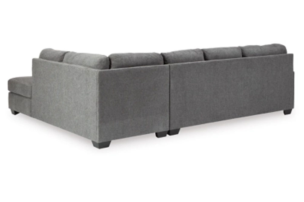 Benchcraft Dalhart 2-Piece Sectional with Chaise-Charcoal