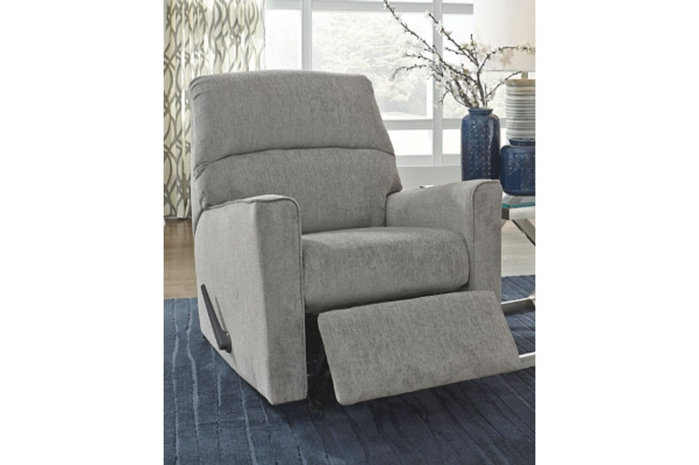 Signature Design by Ashley Altari Recliner-Alloy