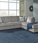 Signature Design by Ashley Altari 2-Piece Sectional with Chaise-Alloy