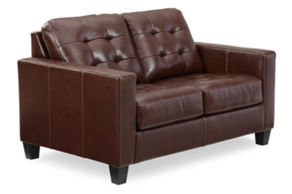 Signature Design by Ashley Altonbury Sofa and Loveseat-Walnut