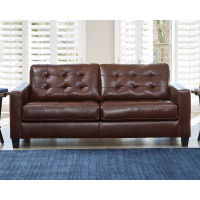 Signature Design by Ashley Altonbury Sofa and Chair-Walnut