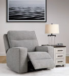 Signature Design by Ashley Biscoe Power Recliner-Pewter