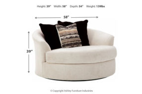 Ashley Cambri Oversized Chair-Snow