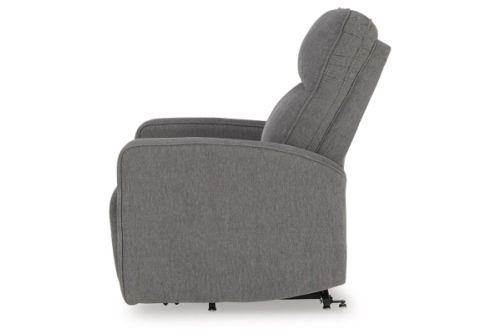 Signature Design by Ashley Starganza Power Lift Recliner-Gray