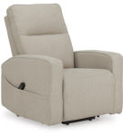 Signature Design by Ashley Starganza Power Lift Recliner-Smoke