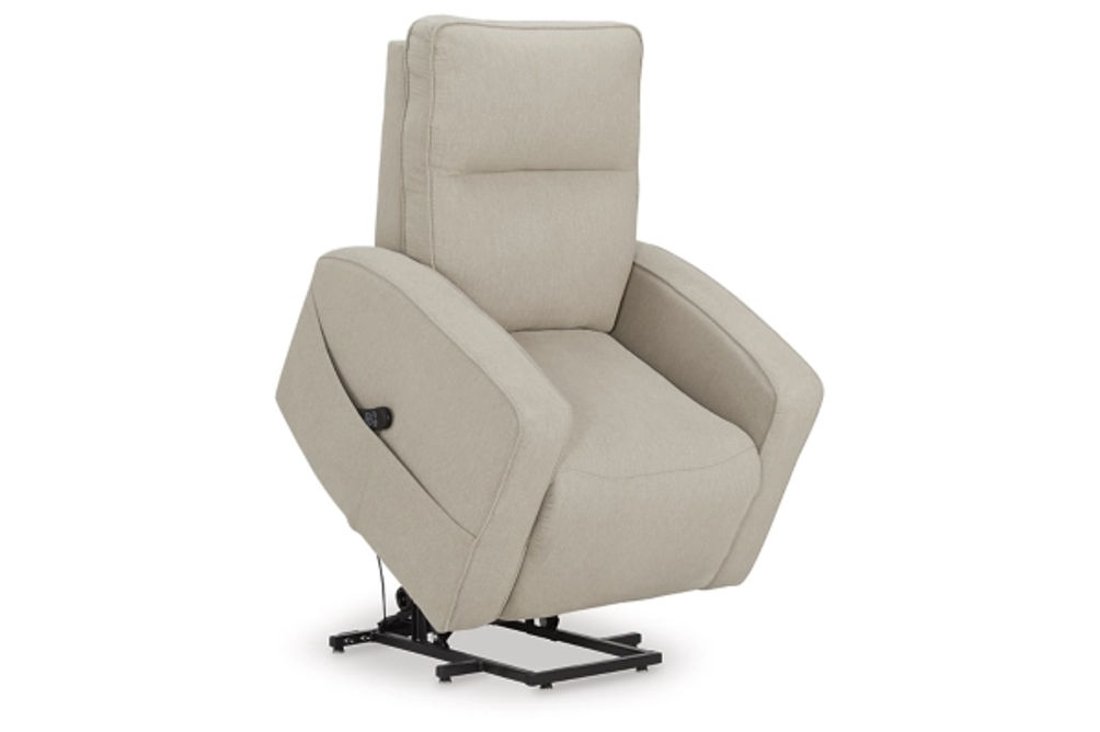 Signature Design by Ashley Starganza Power Lift Recliner-Smoke