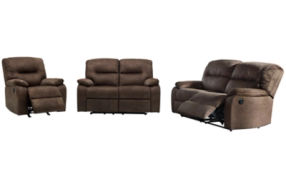 Signature Design by Ashley Bolzano Reclining Sofa and Loveseat with Recliner