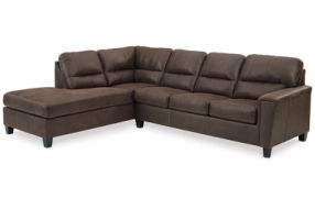 Signature Design by Ashley Navi 2-Piece Sleeper Sectional with Chaise