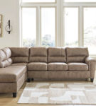 Signature Design by Ashley Navi 2-Piece Sectional Sofa Chaise-Fossil