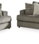 Signature Design by Ashley Soletren Sofa and Loveseat-Ash