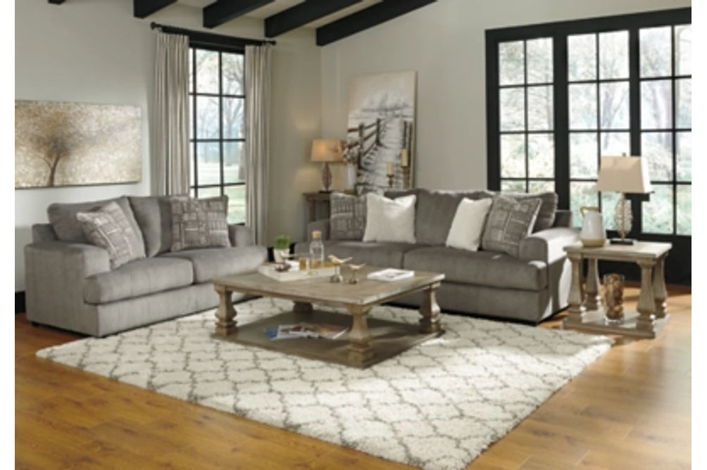 Signature Design by Ashley Soletren Sofa and Loveseat-Ash