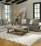 Signature Design by Ashley Soletren Sofa and Loveseat-Ash