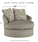 Signature Design by Ashley Soletren Sofa, Loveseat and Accent Chair-Ash