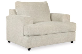 Signature Design by Ashley Soletren Sofa Sleeper and Oversized Chair-Stone