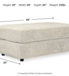 Signature Design by Ashley Soletren Sofa, 2 Chairs, and Ottoman-Stone