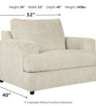 Signature Design by Ashley Soletren Sofa, Loveseat and Oversized Chair-Stone