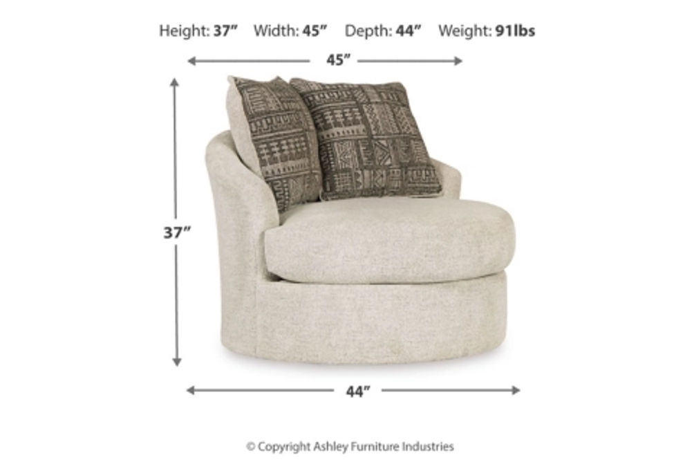 Signature Design by Ashley Soletren Sofa, Loveseat and Accent Chair-Stone