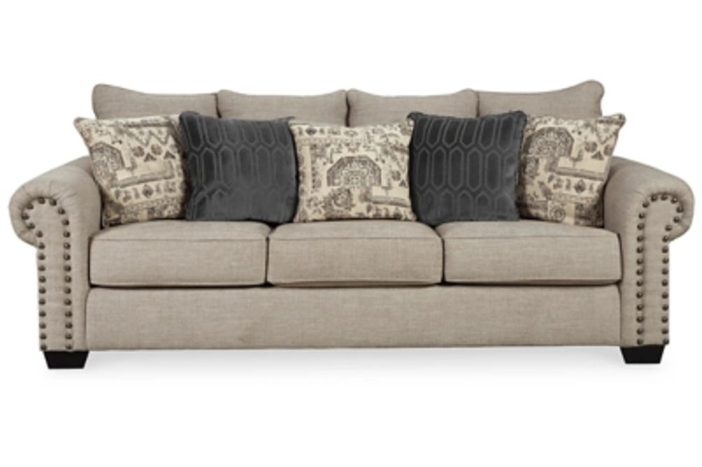 Signature Design by Ashley Zarina Sofa and Chair-Jute