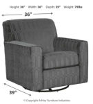 Signature Design by Ashley Zarina Sofa, Loveseat and Accent Chair-Jute