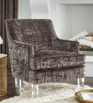 Signature Design by Ashley Gloriann Accent Chair-Charcoal