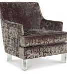 Signature Design by Ashley Gloriann Accent Chair-Charcoal
