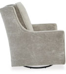 Signature Design by Ashley Kambria Swivel Glider Accent Chair-Pebble